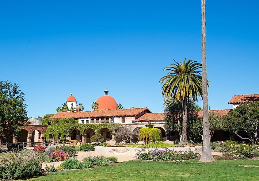 San Juan Capistrano Mission in California