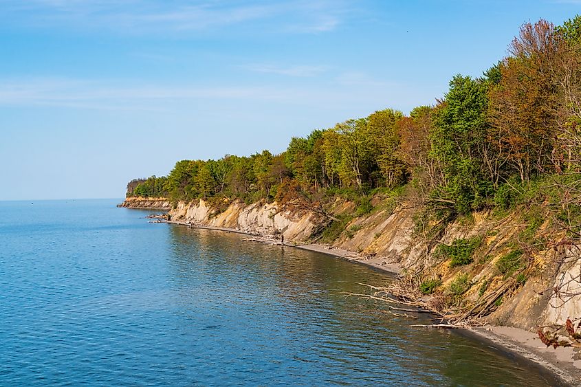 The Coastline of Lake Erie Community Park in Erie County.