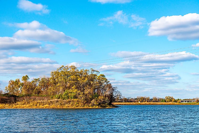 Raccoon River Park in West Des Moines, Iowa