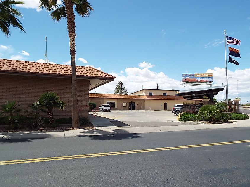 Former El Mirage City Hall located at 12145 NW Grand Ave. The new one is at 10000 N El Mirage Rd.