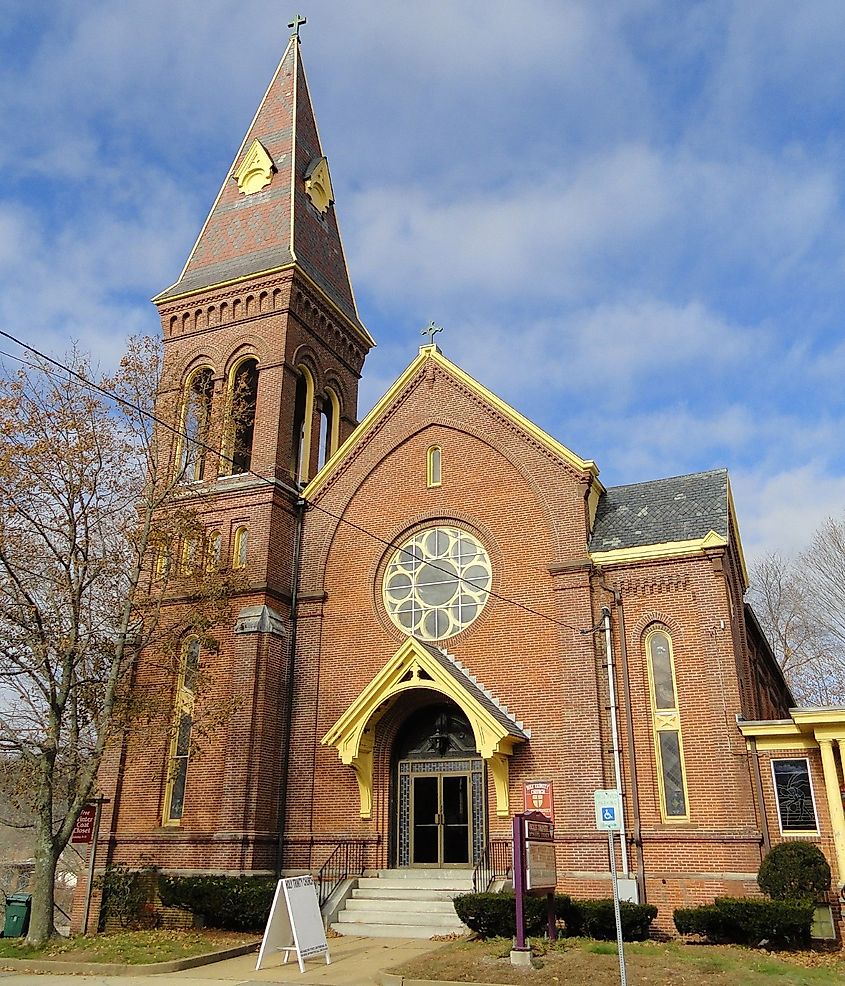Evangelical Free Church, Southbridge, Massachusetts.