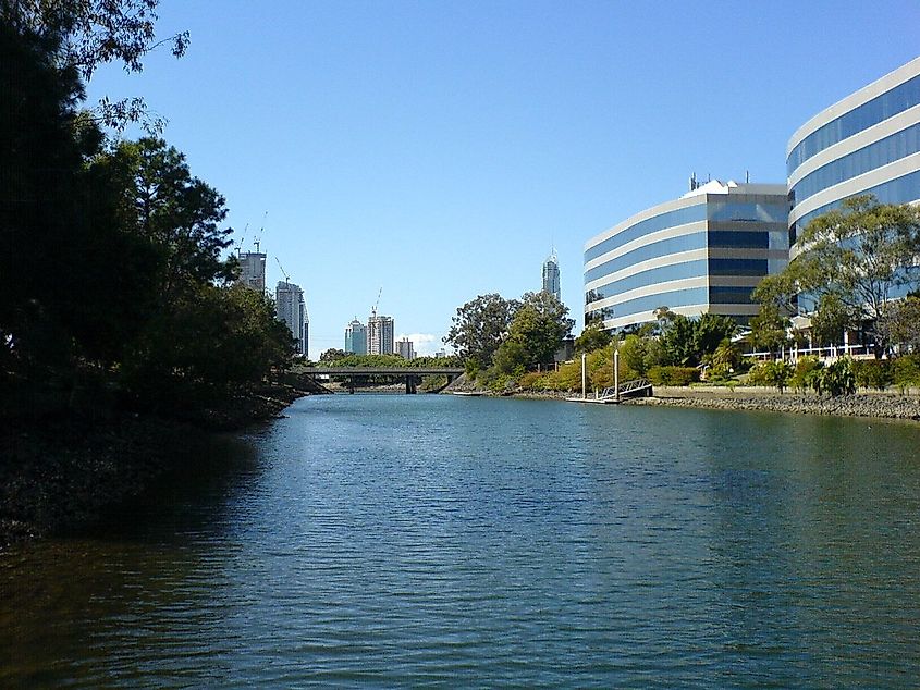 A picture I took overlooking the Bundall River in Queensland, Australia.