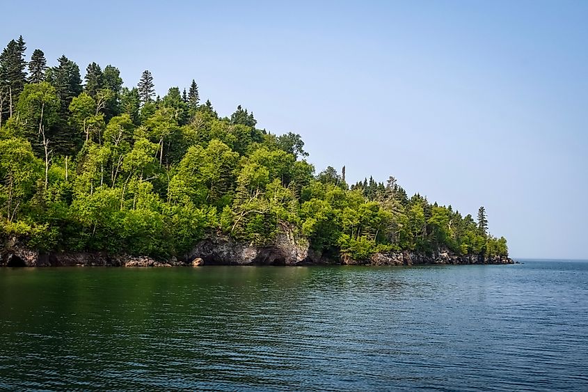 Isle Royale National Park in Michigan.