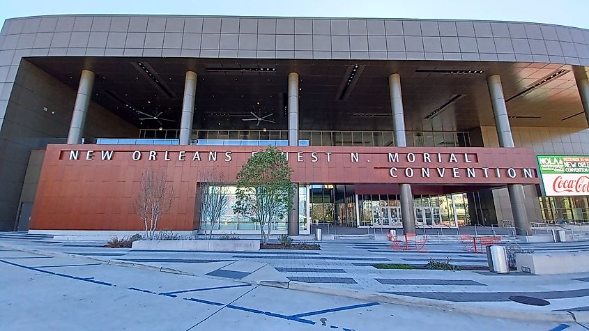 New Orleans Ernest N. Morial Convention Center. 