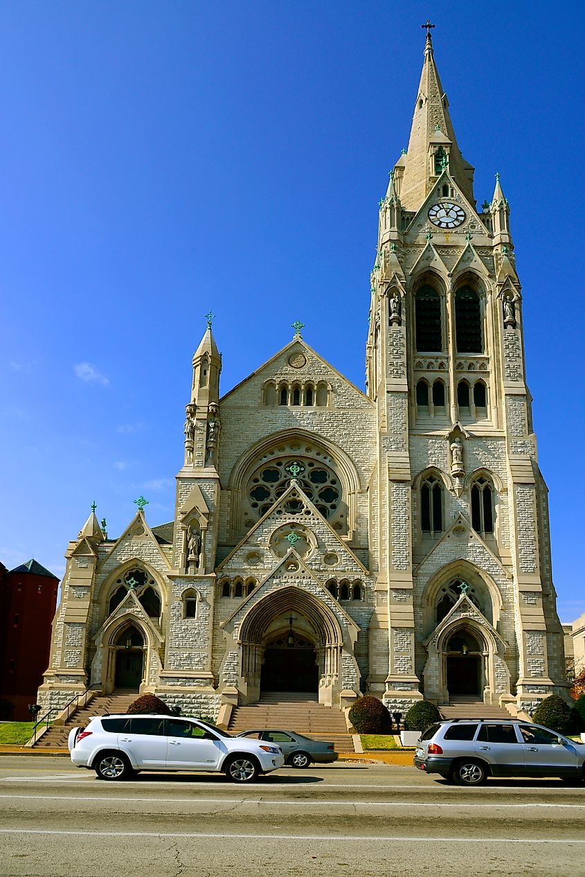 St. Francis Xavier Catholic College Church Saint Louis University MO.