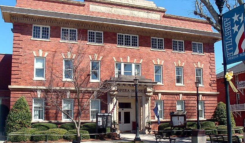 Opera House, Abbeville, South Carolina.