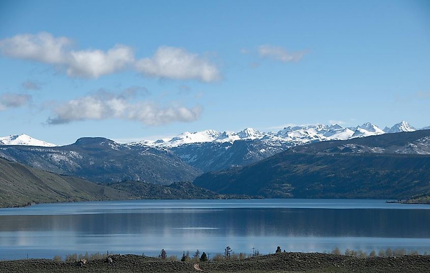 Fremont Lake in Wyoming.