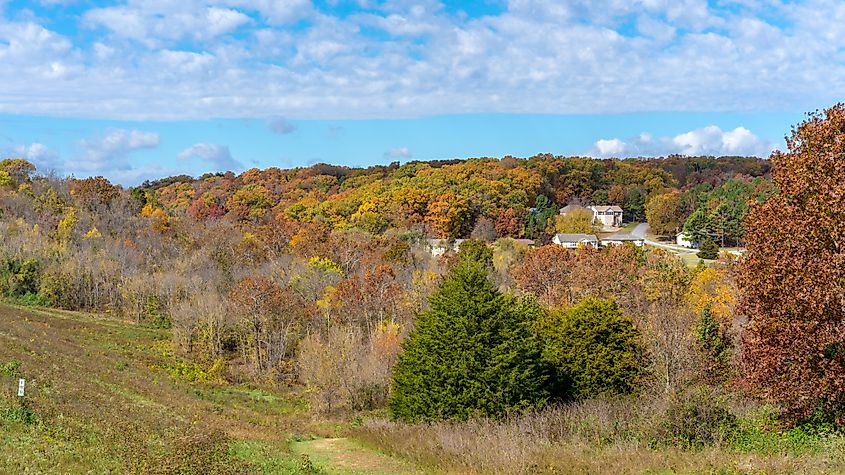 Tanyard Creek Nature Trail in Bella Vista, Arkansas