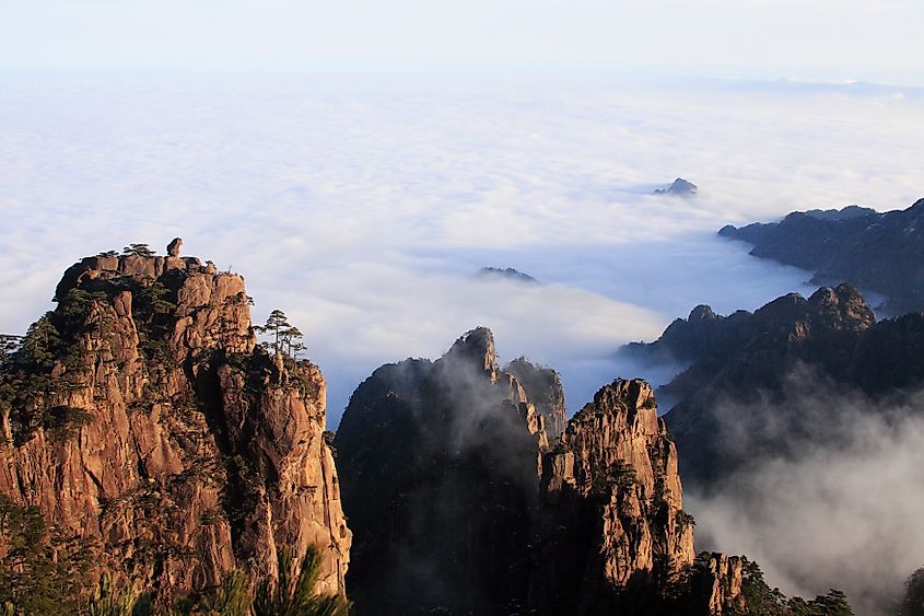 Mount Huangshan, China.