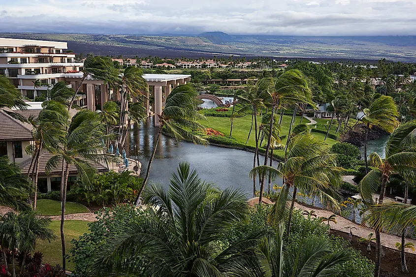 The Waikoloa Village is a tranquil heaven on the western coast of Hawaii's Big Island.