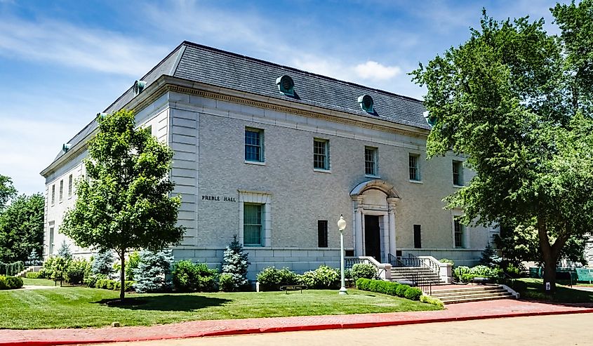 The US Naval Academy Museum located in Preble Hall, on the grounds of the U.S. Naval Academy, houses two floors of exhibits about the history of seapower, Annapolis, Maryland.