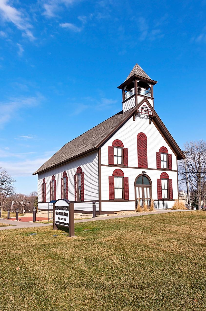 Old Town Hall Building of Bloomington, Minnesota