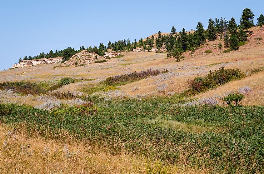 Rosebud Battlefield State Park in Big Horn County, Montana.