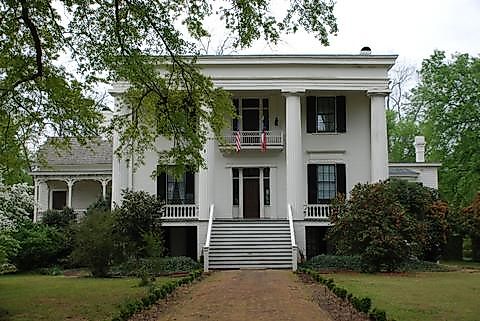 The Robert Toombs House State Historic Site, also a National Historic Landmark.