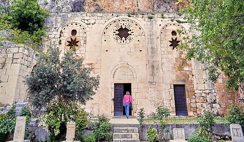 Preached in oldest St. Saint Pierre cave church in Antioch, Turkey.