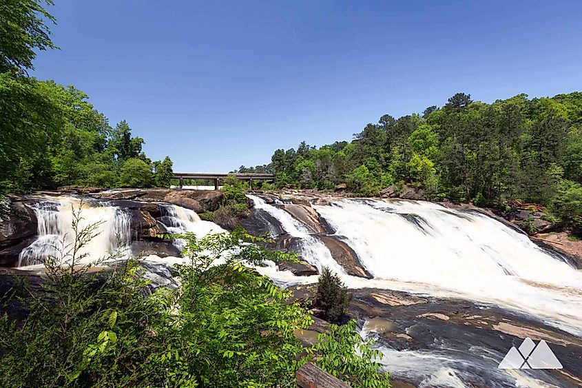 High Falls Historic Trails in Goergia, via 