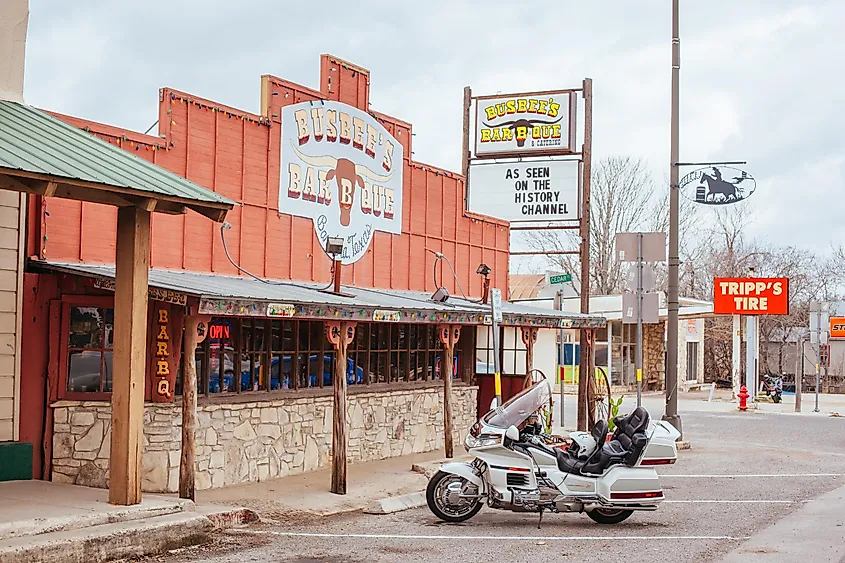 A scene from Bandera, Texas.