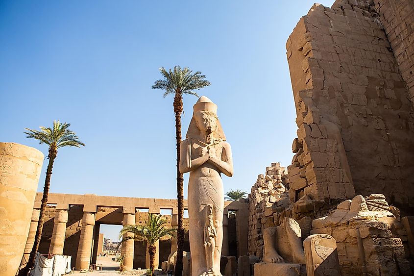 Dendera Temple complex in Egypt
