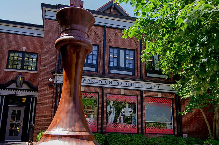 The World Chess Hall of Fame in St. Louis, Missouri