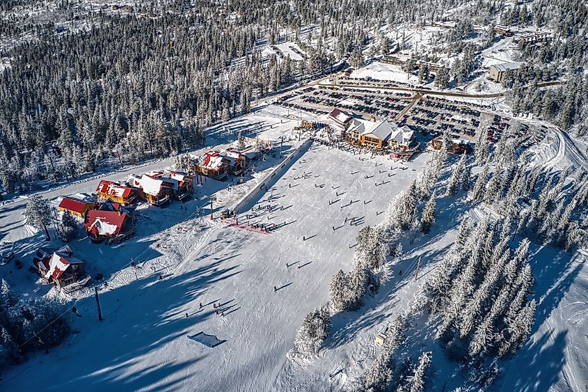 Terry Peak Ski Area in Lead, South Dakota.