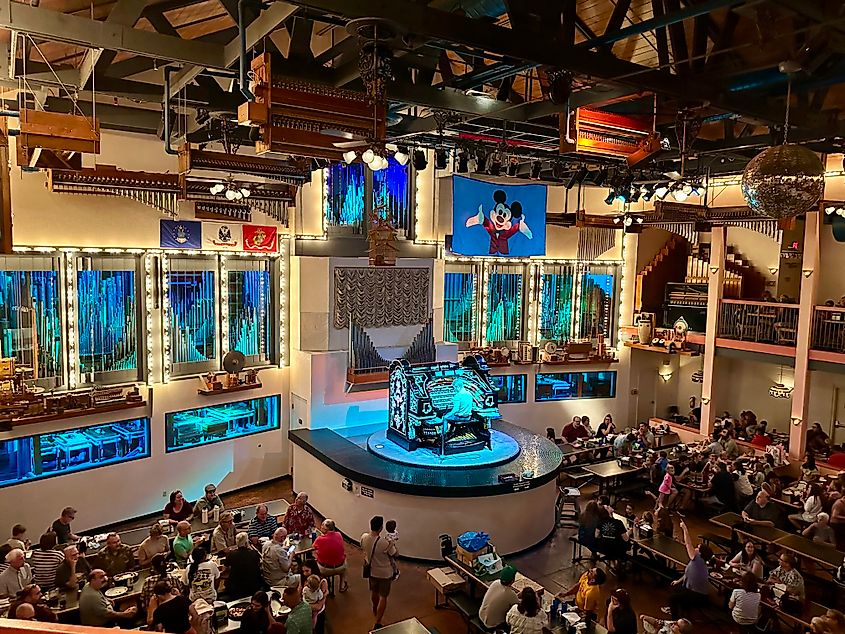 The Organ Stop Pizza Restaurant in Mesa, Arizona.
