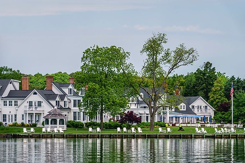 The Inn at Perry Cabin in St. Michaels in Maryland.