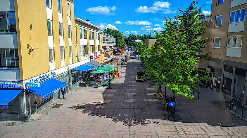 Kramfors, Sweden. Tone Bjerkli, CC BY 3.0 <https://creativecommons.org/licenses/by/3.0>, via Wikimedia Commons
