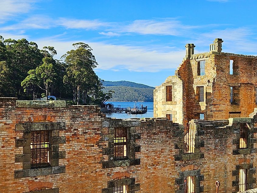 Radcliffe Creek at Port Arthur, Tasmania. 