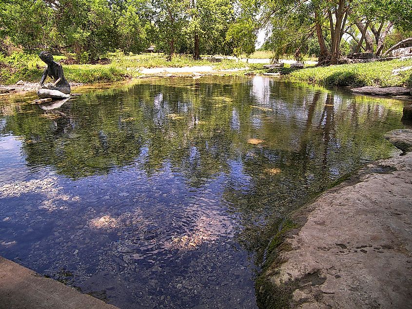 Salado Springs in Salado