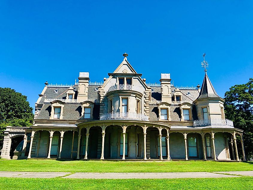 The Lockwood-Mathews Mansion in Norwalk, Connecticut