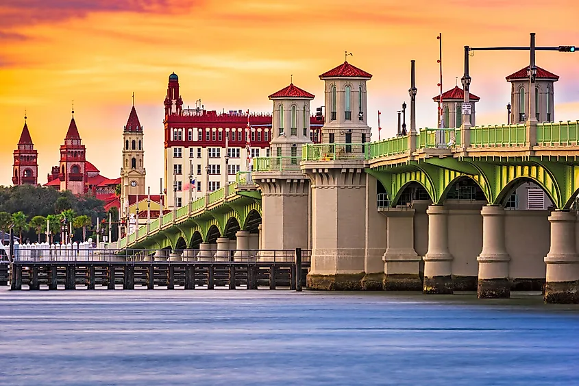 Bridge of Lions in St. Augustine, Florida