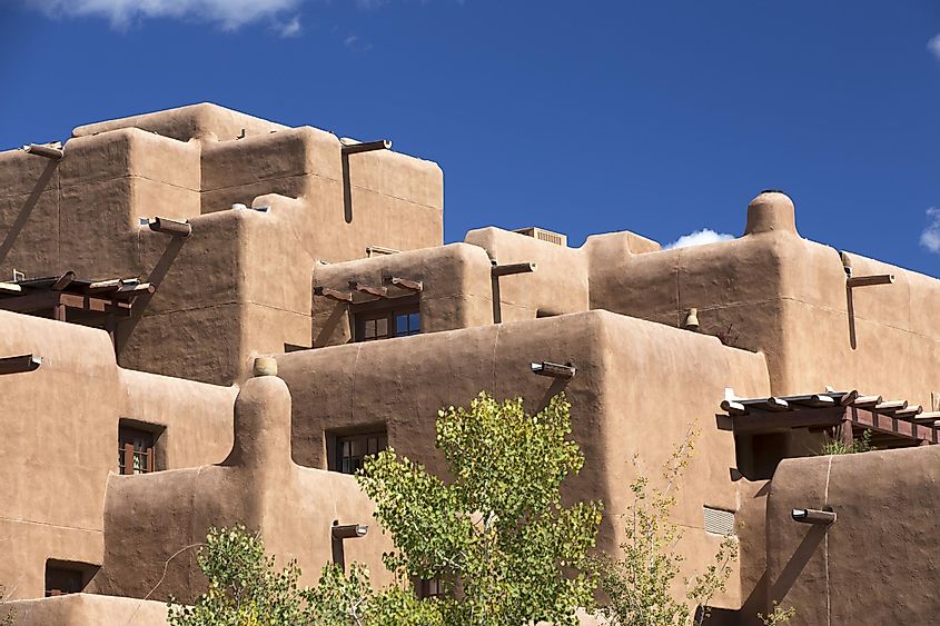 Southwest architecture - Santa Fe, New Mexico