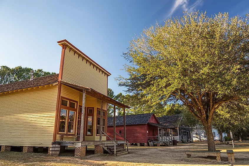 The historic landmark park near Dothan, Alabama.