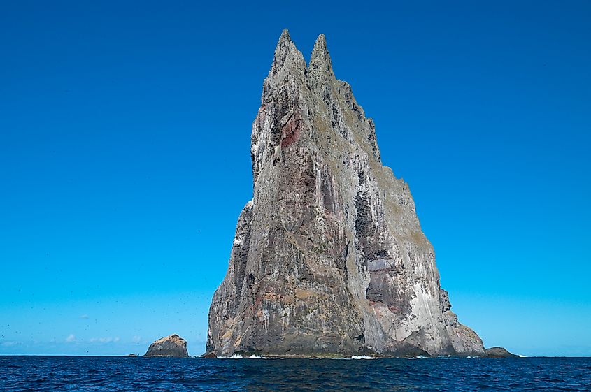 Ball's Pyramid, off Lord Howe Island, Australia.