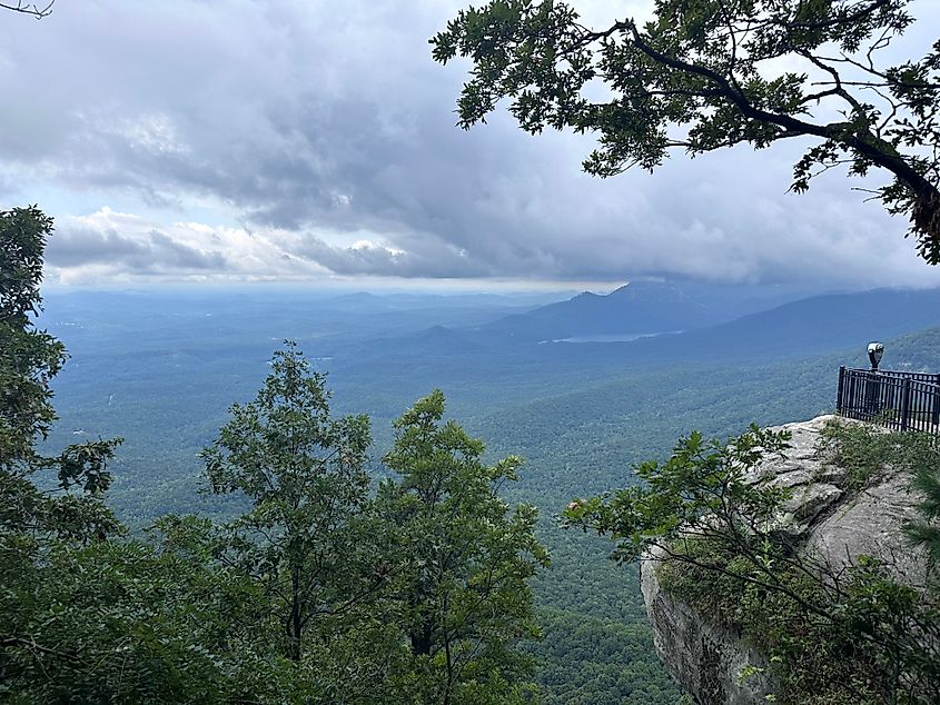 Gorgeous landscape at Caesars Head State Park