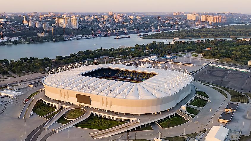 Rostov on don football stadium