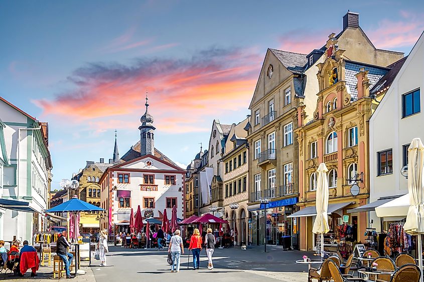Old City of Bad Kissingen, Germany.