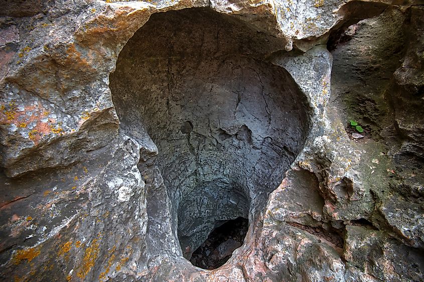 Natural Entrance to Wind Cave, Wind Cave National Park, South Dakota