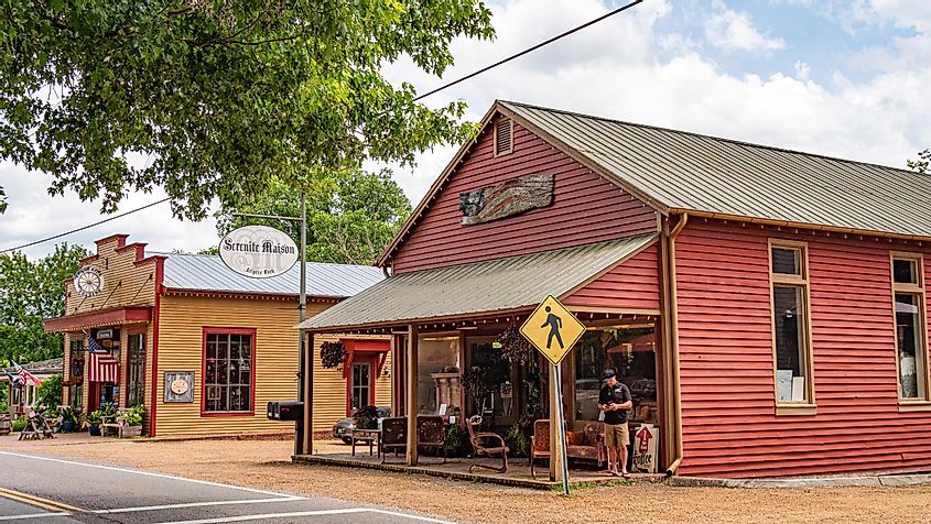 A scene from Leiper's Fork, Tennessee