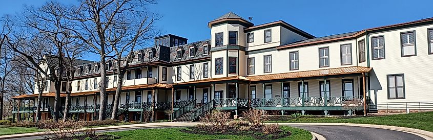 Building in Winona Lake, Indiana.