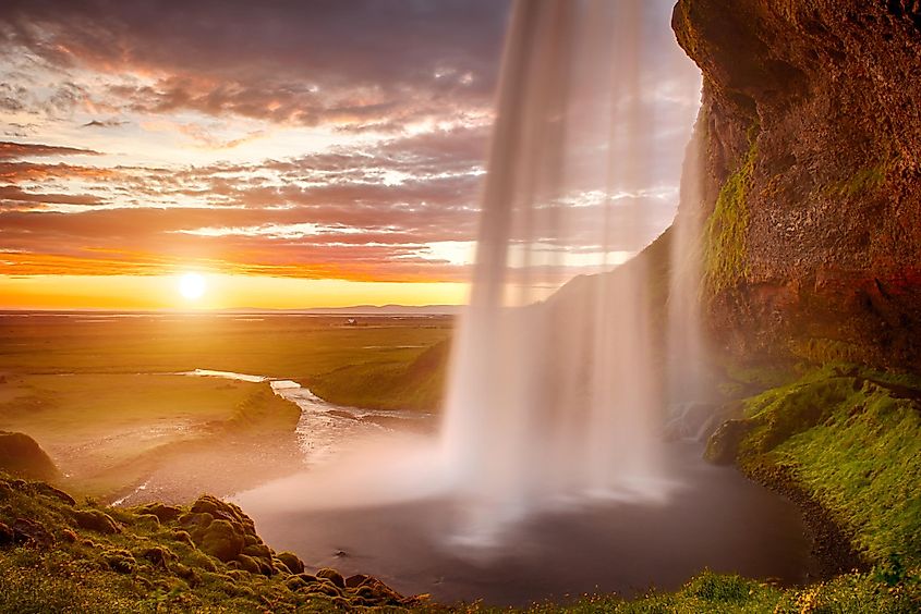 Iceland midnight sun