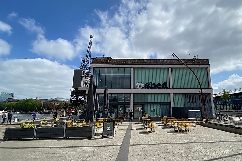 M Shed in Bristol Harbour Image credit Bryan Dearsley