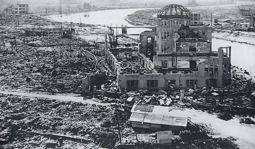 Peace Memorial Park, dedicated to the memory of the victims of the atomic bomb of August 6, 1945, Japan.