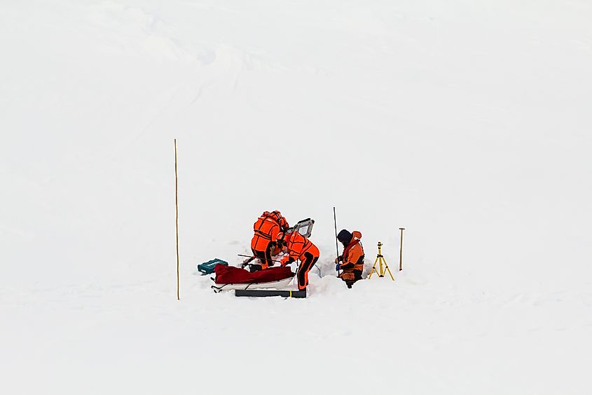 Antarctica scientists