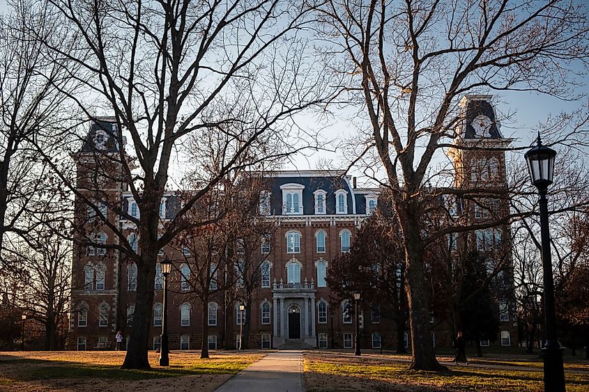 Old Main, University of Arkansas, Fayetteville, Arkansas