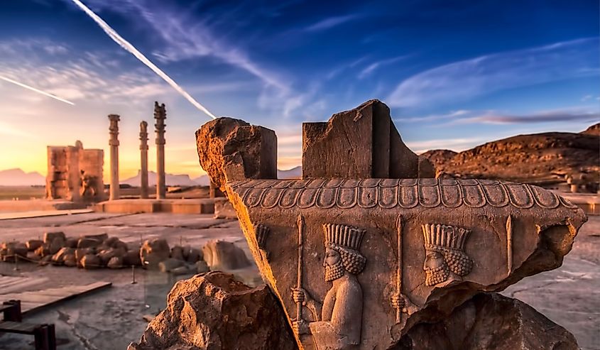 Persepolis (Old Persian: Pārsa) was the ceremonial capital of the Achaemenid Empire (ca. 550–330 BCE).