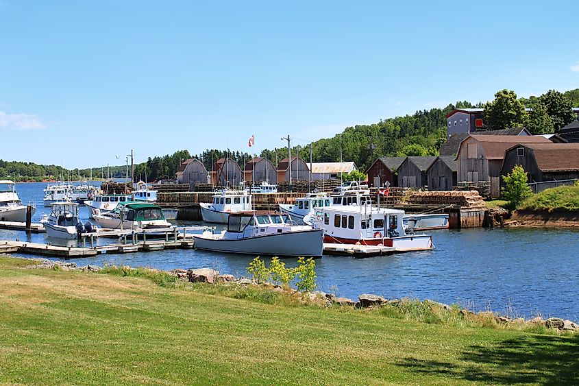 Harbour at Montague, Prince Edward Island, Canada
