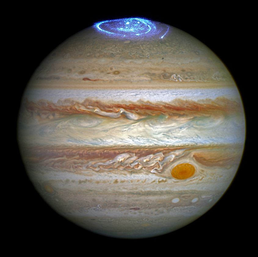 Les aurores boréales de Jupiter