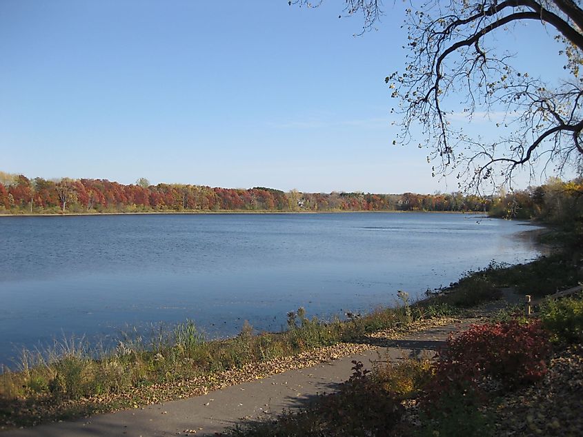Powers Lake Park in Woodbury, Minnesota