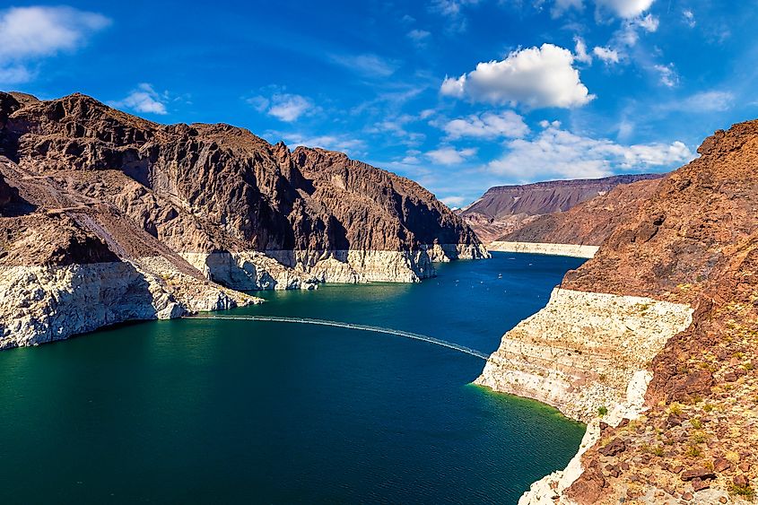 Lake Mead near Meadview in Arizona.